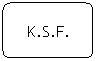 Flowchart: Alternate Process: K.S.F.
