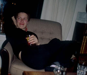 Kjersti koser seg