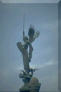 Image of Angel killing the Dragon